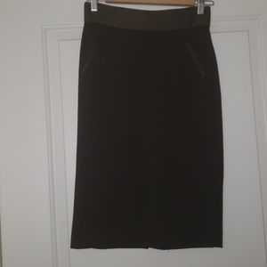 Antonio Melani Hunter Green Womens Pencil Skirt